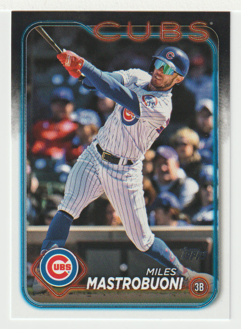 Miles Mastrobuoni - Chicago Cubs (MLB Baseball Card) 2024 Topps # 489 Mint