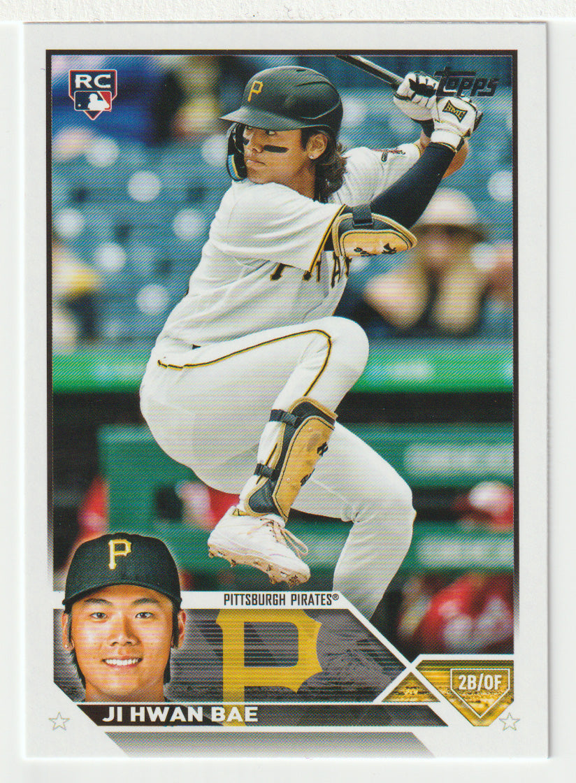Ji Hwan Bae RC - Pittsburgh Pirates (MLB Baseball Card) 2023 Topps # 491 Mint