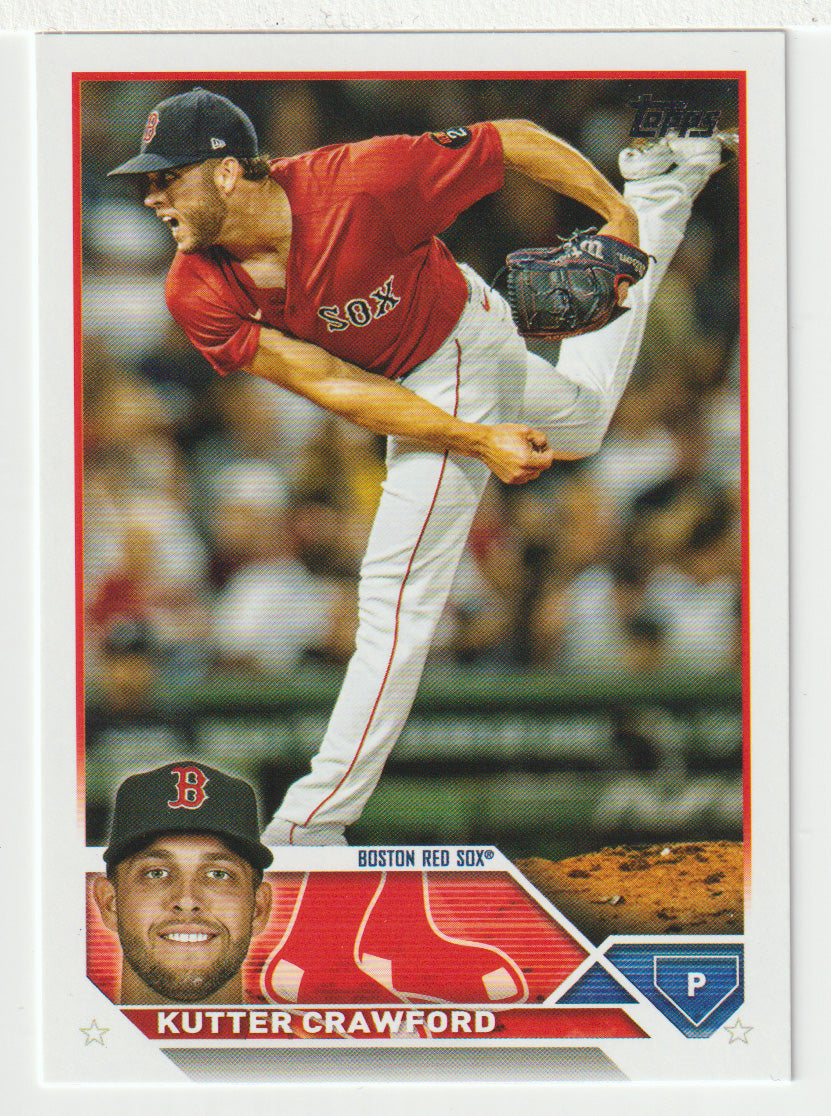 Kutter Crawford - Boston Red Sox (MLB Baseball Card) 2023 Topps # 493 Mint