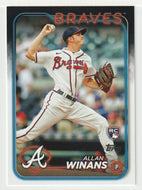Allan Winans RC - Atlanta Braves (MLB Baseball Card) 2024 Topps # 494 Mint