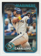 Jose Caballero - Seattle Mariners (MLB Baseball Card) 2024 Topps # 495 Mint