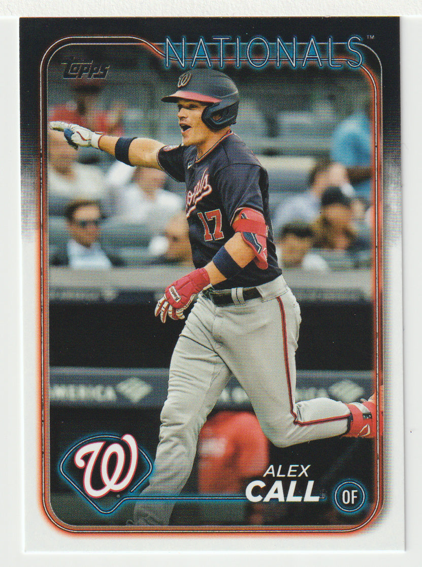 Alex Call - Washington Nationals (MLB Baseball Card) 2024 Topps # 496 Mint