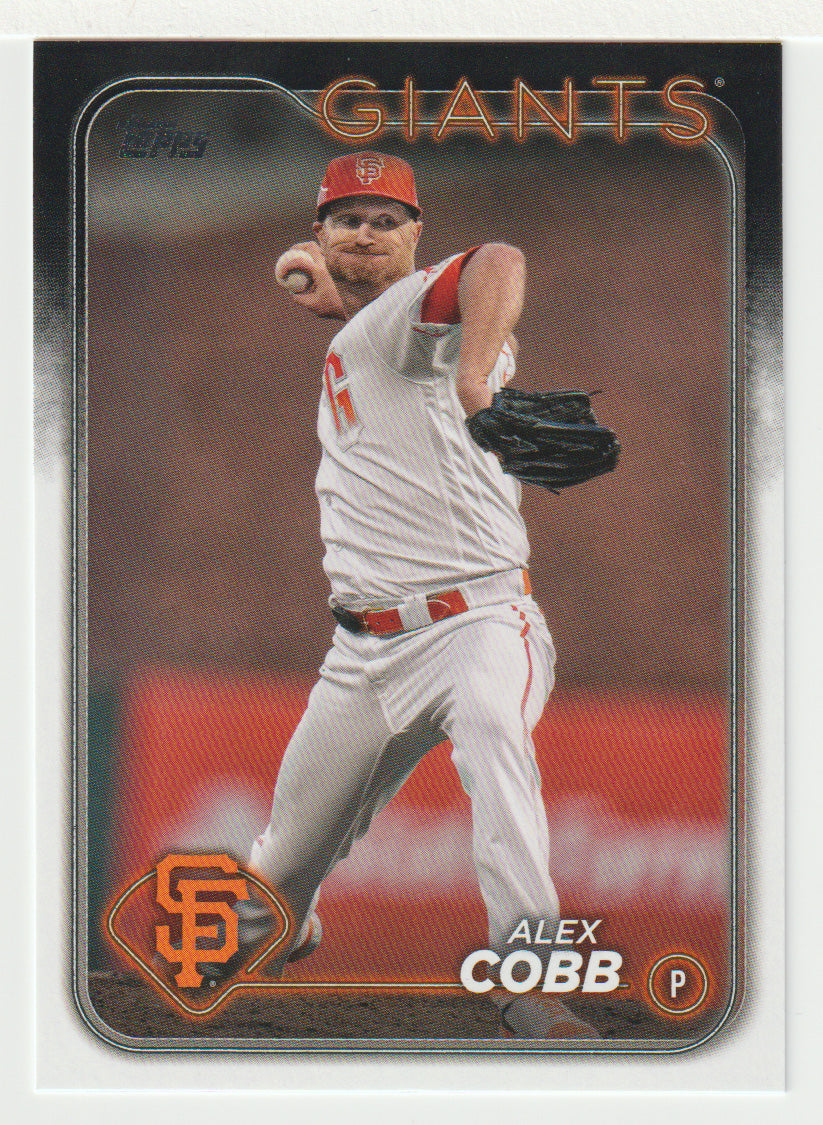 Alex Cobb - San Francisco Giants (MLB Baseball Card) 2024 Topps # 497 Mint