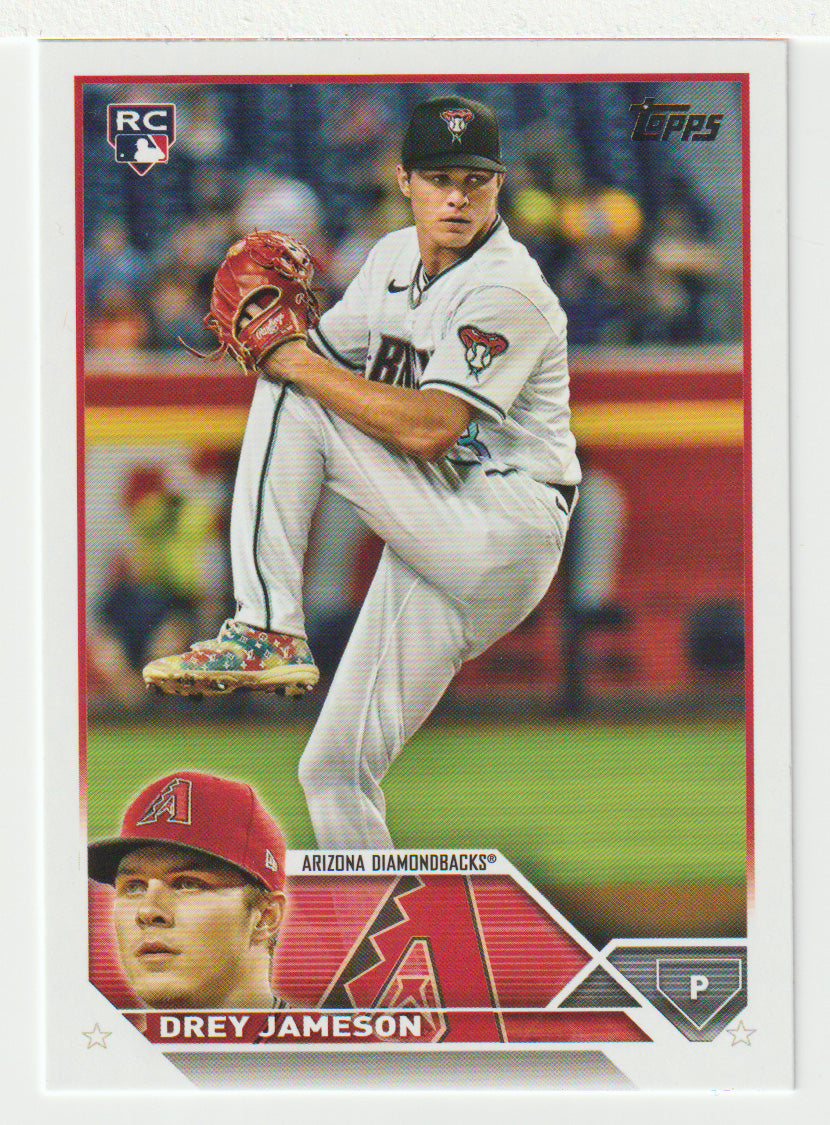 Drey Jameson RC - Arizona Diamondbacks (MLB Baseball Card) 2023 Topps # 502 Mint