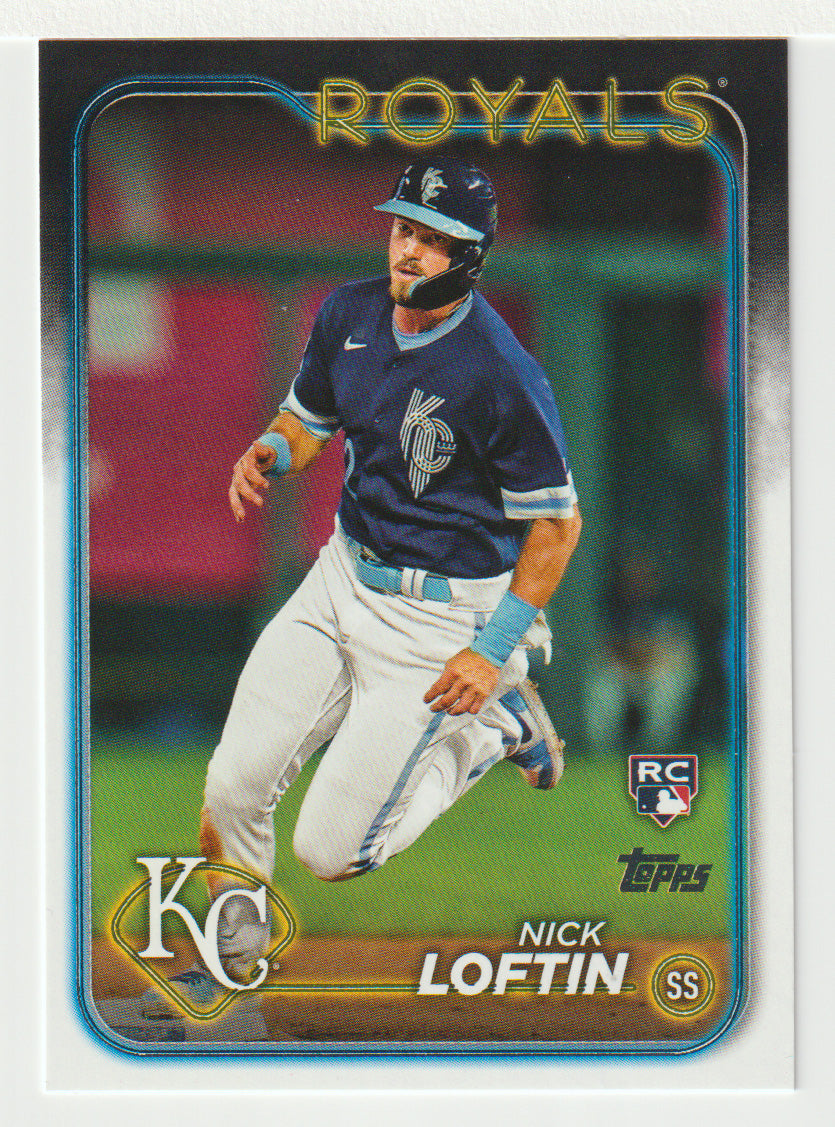 Nick Loftin RC - Kansas City Royals (MLB Baseball Card) 2024 Topps # 506 Mint