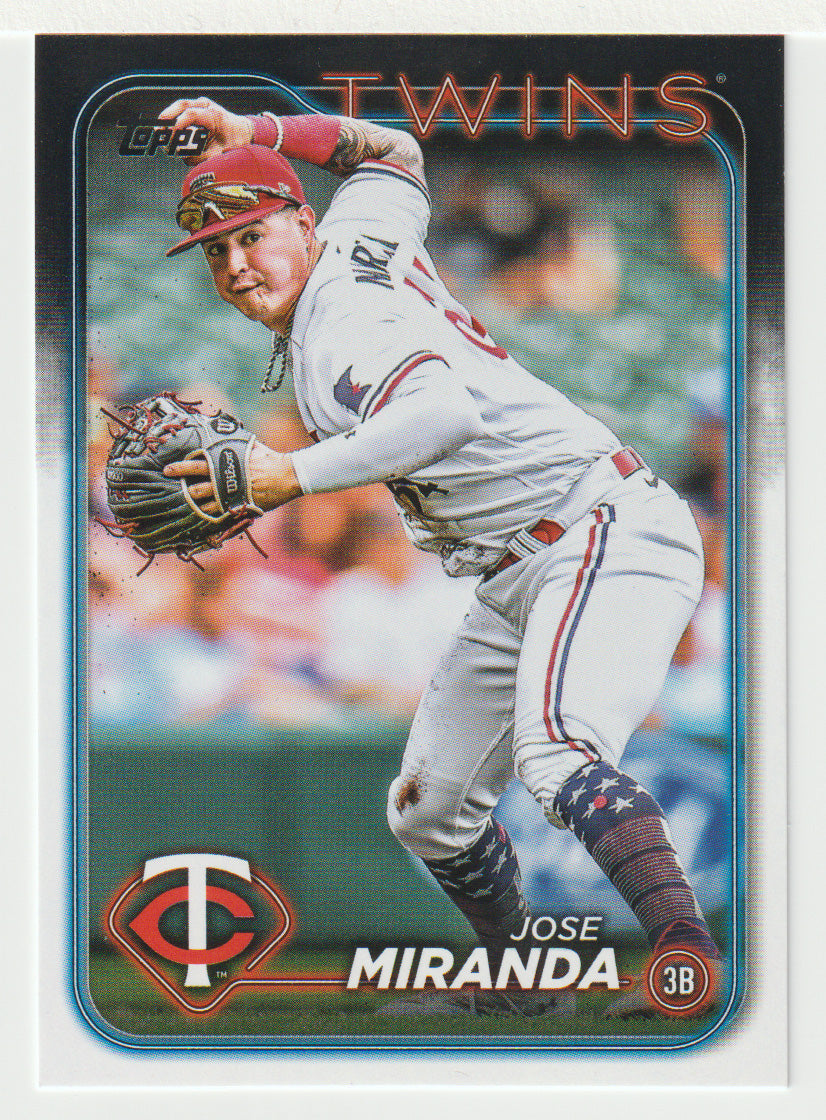 Jose Miranda - Minnesota Twins (MLB Baseball Card) 2024 Topps # 507 Mint