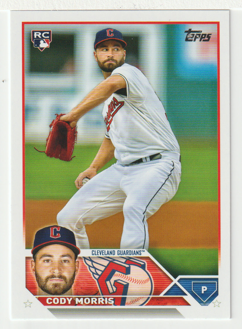 Cody Morris RC - Cleveland Guardians (MLB Baseball Card) 2023 Topps # 507 Mint