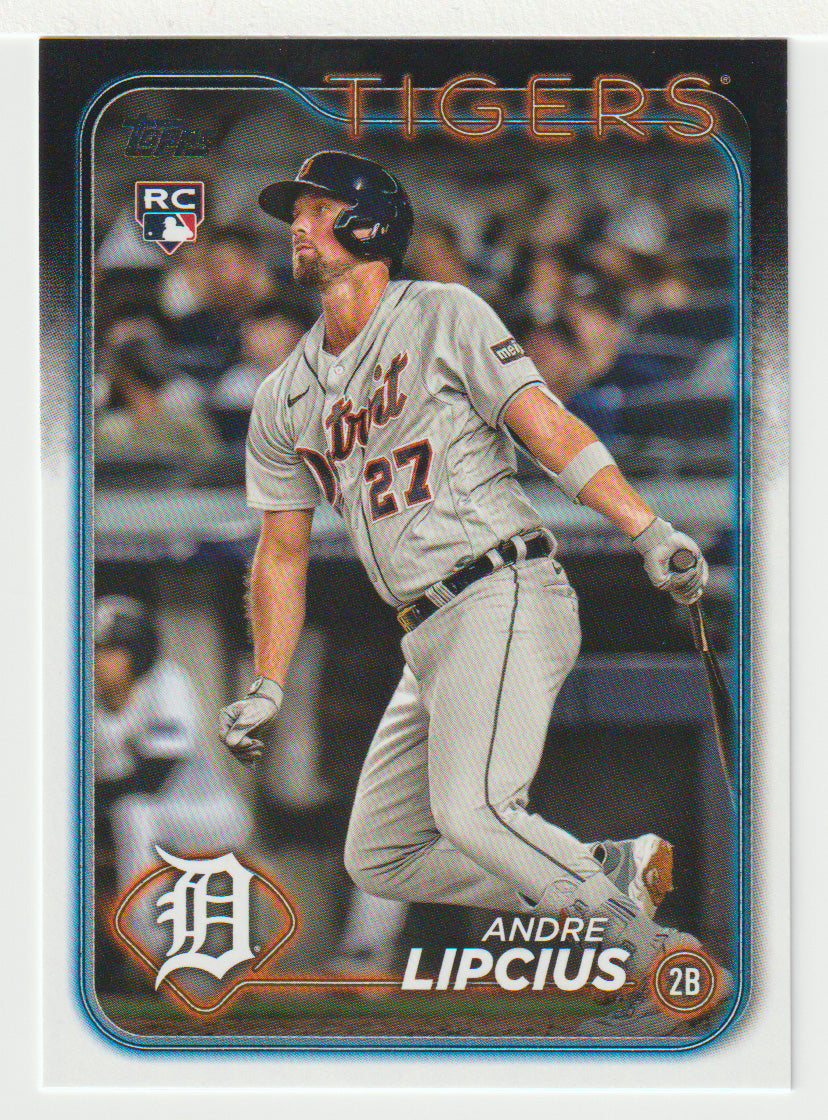 Andre Lipcius RC - Detroit Tigers (MLB Baseball Card) 2024 Topps # 509 Mint