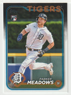 Parker Meadows RC - Detroit Tigers (MLB Baseball Card) 2024 Topps # 516 Mint