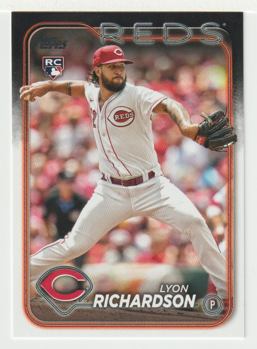 Lyon Richardson RC - Cincinnati Reds (MLB Baseball Card) 2024 Topps # 517 Mint