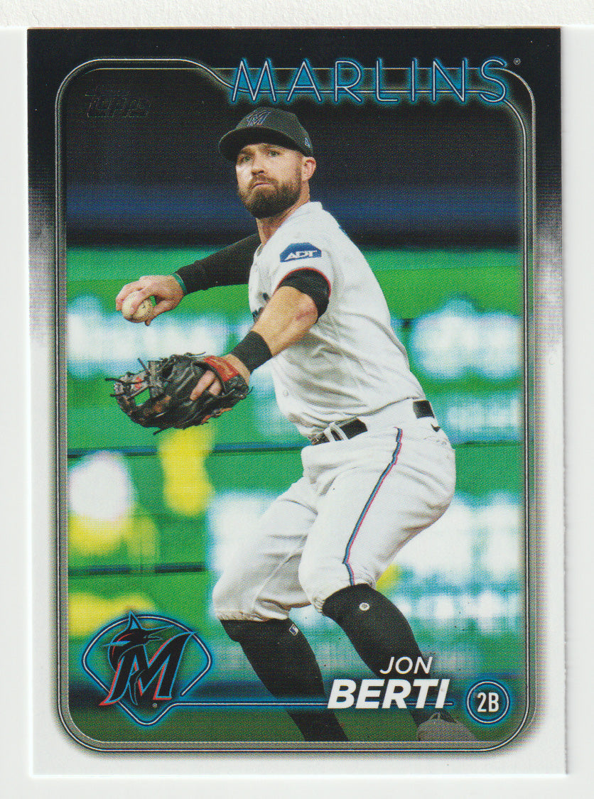 Jon Berti - Miami Marlins (MLB Baseball Card) 2024 Topps # 524 Mint