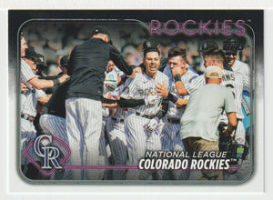 Colorado Rockies Team Card (MLB Baseball Card) 2024 Topps # 526 Mint