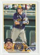 Brice Turang RC - Milwaukee Brewers (MLB Baseball Card) 2023 Topps # 530 Mint