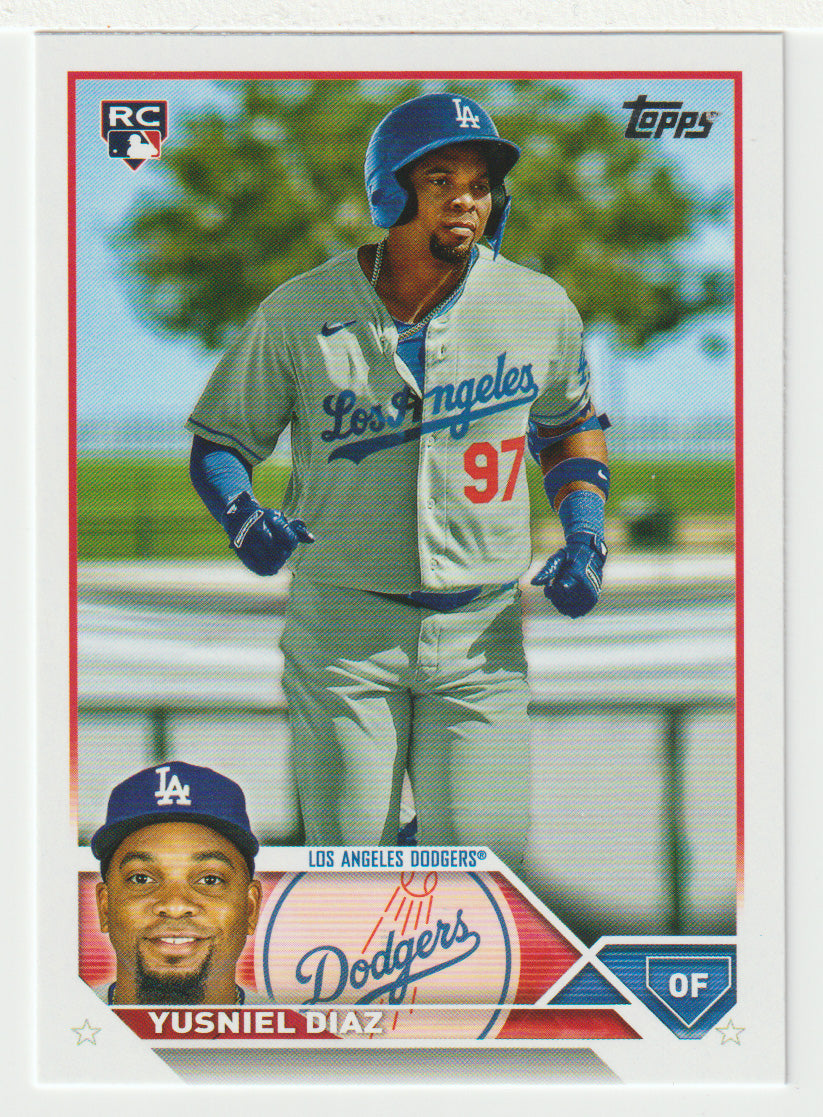 Yusniel Diaz RC - Los Angeles Dodgers (MLB Baseball Card) 2023 Topps # 536 Mint