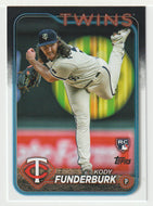 Kody Funderburk RC - Minnesota Twins (MLB Baseball Card) 2024 Topps # 538 Mint