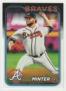 A.J. Minter - Atlanta Braves (MLB Baseball Card) 2024 Topps # 539 Mint