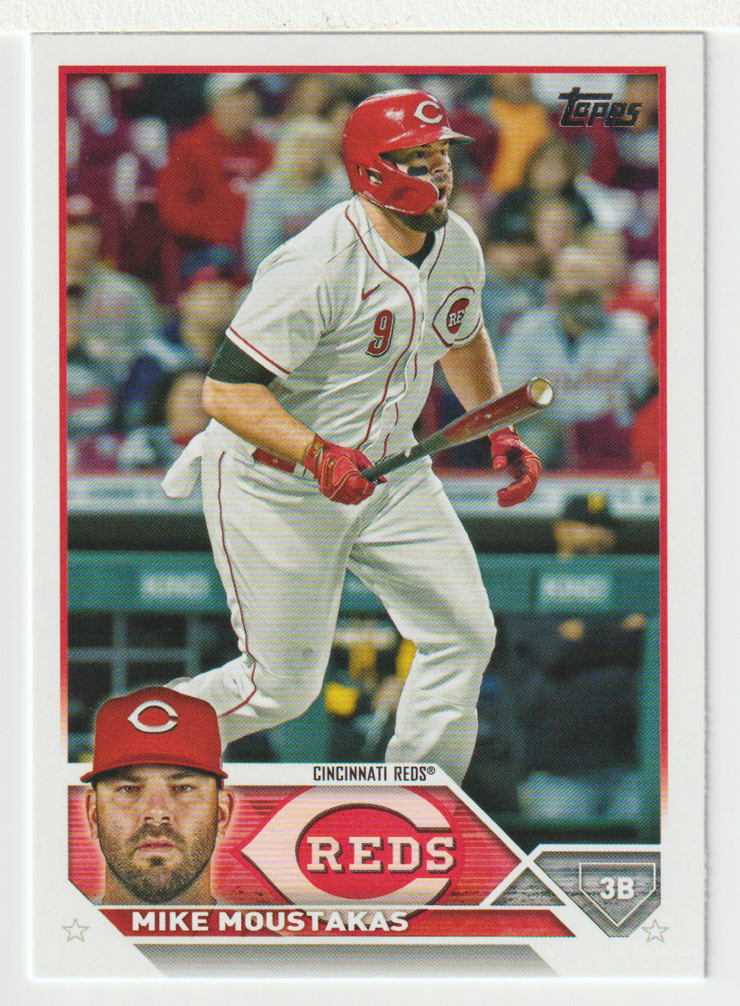 Mike Moustakas - Cincinnati Reds (MLB Baseball Card) 2023 Topps # 539 Mint