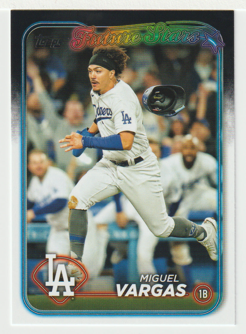 Miguel Vargas - Los Angeles Dodgers - Future Stars (MLB Baseball Card) 2024 Topps # 541 Mint