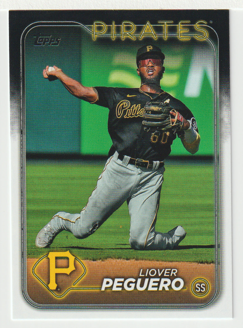 Liover Peguero - Pittsburgh Pirates (MLB Baseball Card) 2024 Topps # 542 Mint