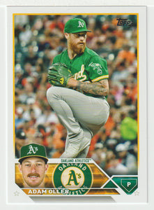 Adam Oller - Oakland Athletics (MLB Baseball Card) 2023 Topps # 542 Mint