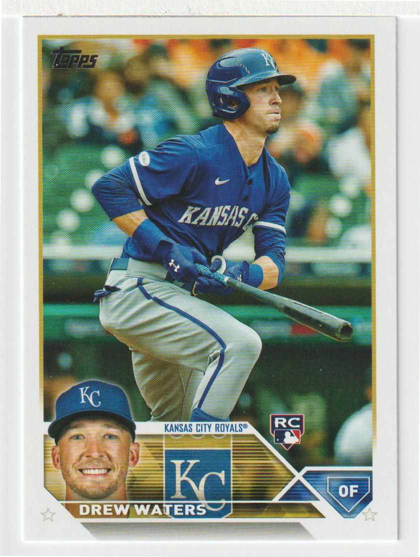 Drew Waters RC - Kansas City Royals (MLB Baseball Card) 2023 Topps # 543 Mint