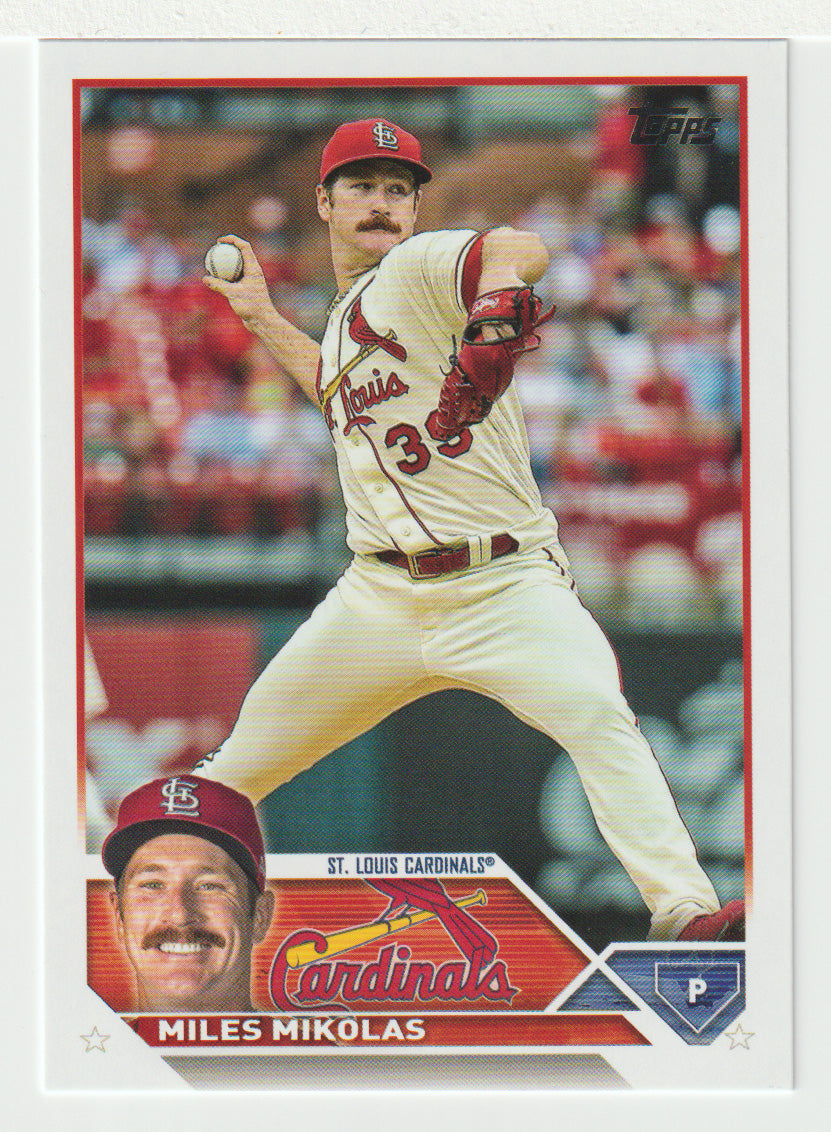 Miles Mikolas - St. Louis Cardinals (MLB Baseball Card) 2023 Topps # 548 Mint