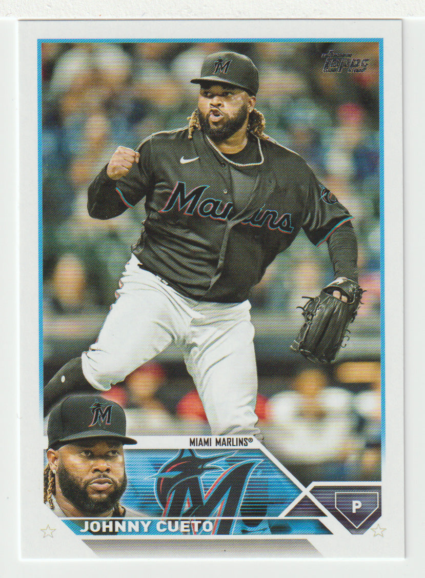 Johnny Cueto - Miami Marlins (MLB Baseball Card) 2023 Topps # 551 Mint