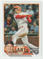 Wilmer Flores - San Francisco Giants (MLB Baseball Card) 2023 Topps # 552 Mint