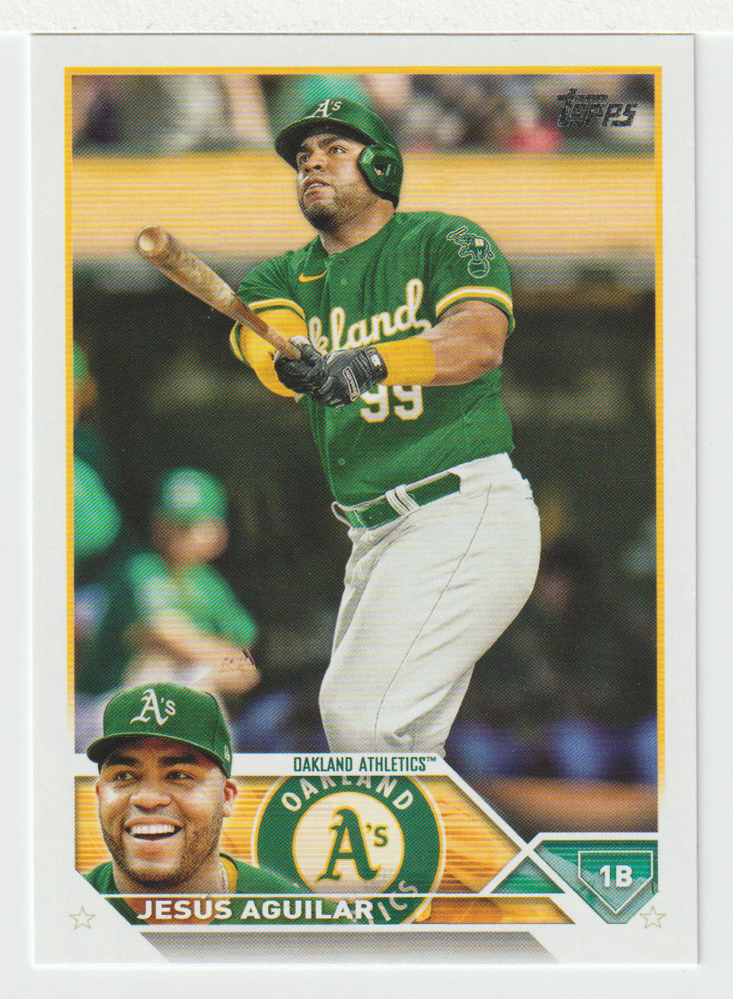 Jesus Aguilar - Oakland Athletics (MLB Baseball Card) 2023 Topps # 554 Mint