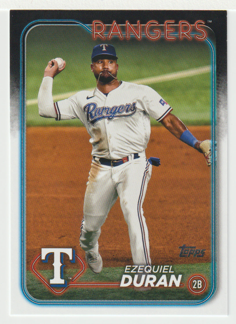 Ezequiel Duran - Texas Rangers (MLB Baseball Card) 2024 Topps # 555 Mint