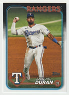 Ezequiel Duran - Texas Rangers (MLB Baseball Card) 2024 Topps # 555 Mint