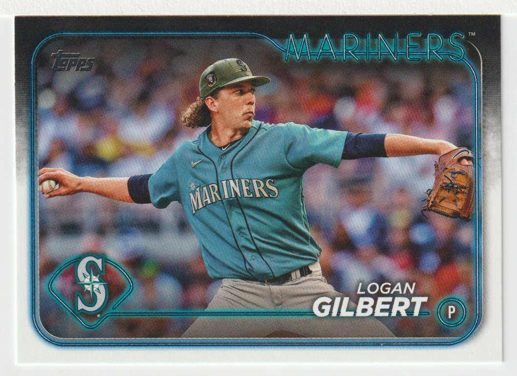 Logan Gilbert - Seattle Mariners (MLB Baseball Card) 2024 Topps # 556 Mint