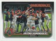 Arizona Diamondbacks Team Card (MLB Baseball Card) 2024 Topps # 558 Mint