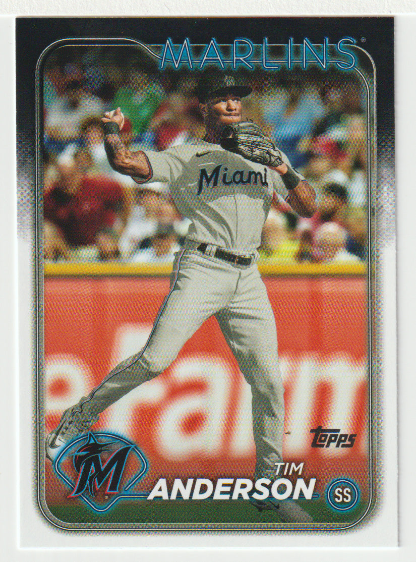 Tim Anderson - Miami Marlins (MLB Baseball Card) 2024 Topps # 560 Mint