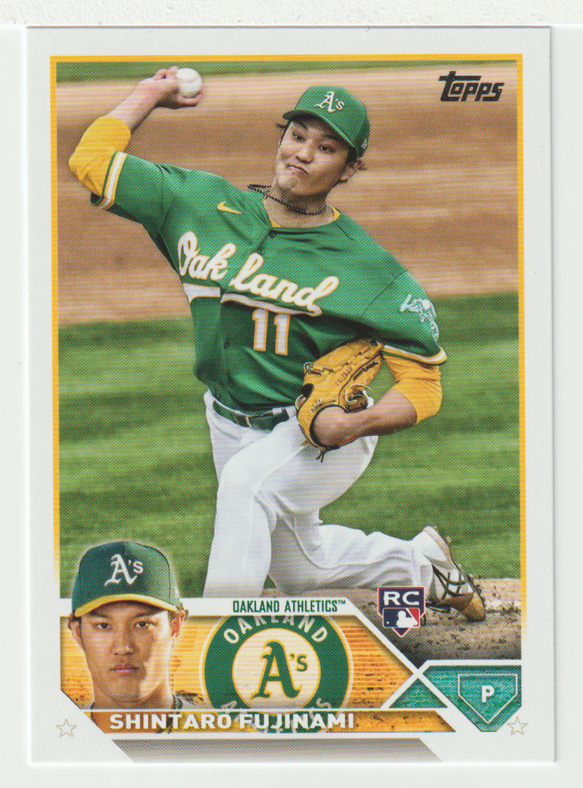 Shintaro Fujinami RC - Oakland Athletics (MLB Baseball Card) 2023 Topps # 561 Mint
