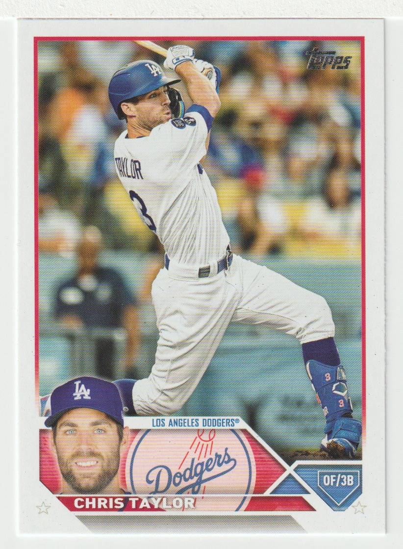 Chris Taylor - Los Angeles Dodgers (MLB Baseball Card) 2023 Topps # 562 Mint