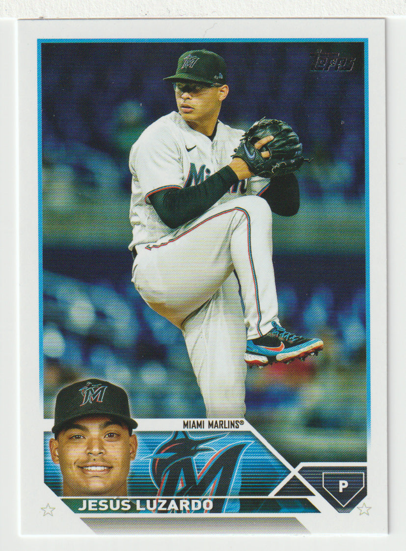 Jesus Luzardo - Miami Marlins (MLB Baseball Card) 2023 Topps # 563 Mint