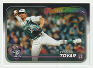 Ezequiel Tovar - Colorado Rockies - Future Stars (MLB Baseball Card) 2024 Topps # 565 Mint