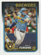 Brice Turang - Milwaukee Brewers (MLB Baseball Card) 2024 Topps # 570 Mint