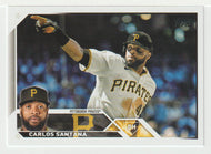 Carlos Santana - Pittsburgh Pirates (MLB Baseball Card) 2023 Topps # 572 Mint