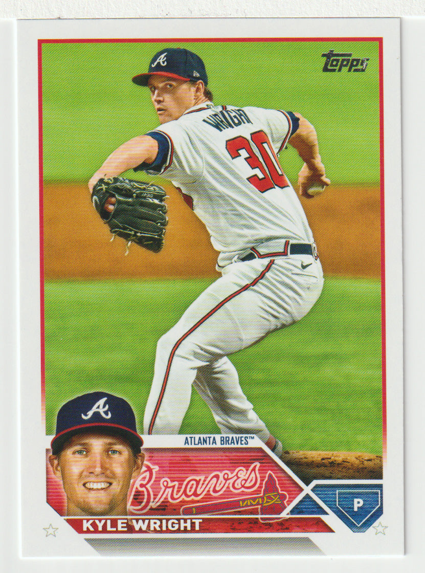 Kyle Wright - Atlanta Braves (MLB Baseball Card) 2023 Topps # 573 Mint