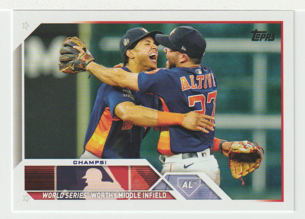 Jeremy Pena - Houston Astros - Champs (MLB Baseball Card) 2023 Topps # 574 Mint