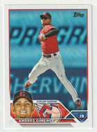 Andres Gimenez - Cleveland Guardians (MLB Baseball Card) 2023 Topps # 575 Mint