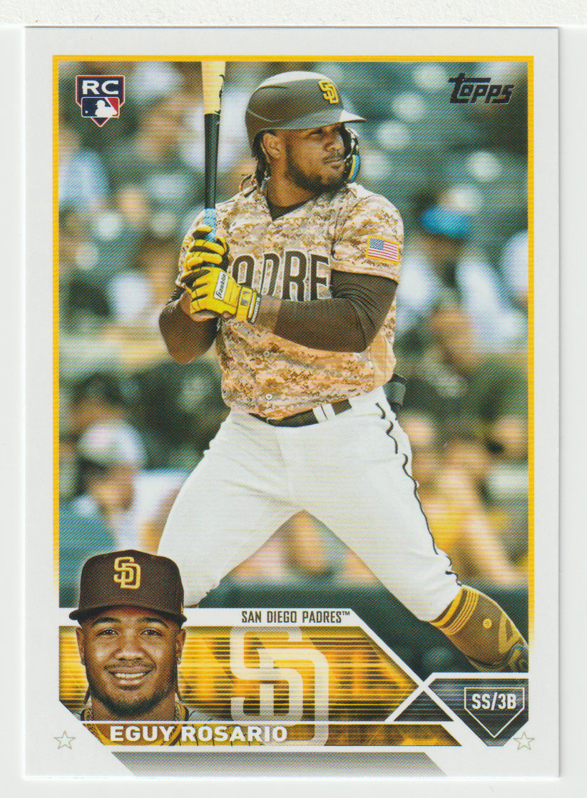 Eguy Rosario RC - San Diego Padres (MLB Baseball Card) 2023 Topps # 576 Mint