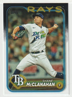Shane McClanahan - Tampa Bay Rays (MLB Baseball Card) 2024 Topps # 578 Mint