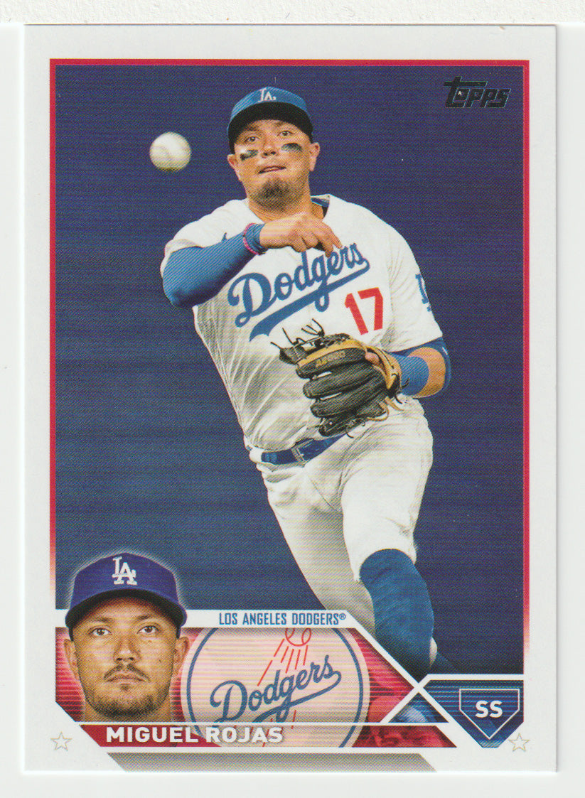 Miguel Rojas - Los Angeles Dodgers (MLB Baseball Card) 2023 Topps # 580 Mint