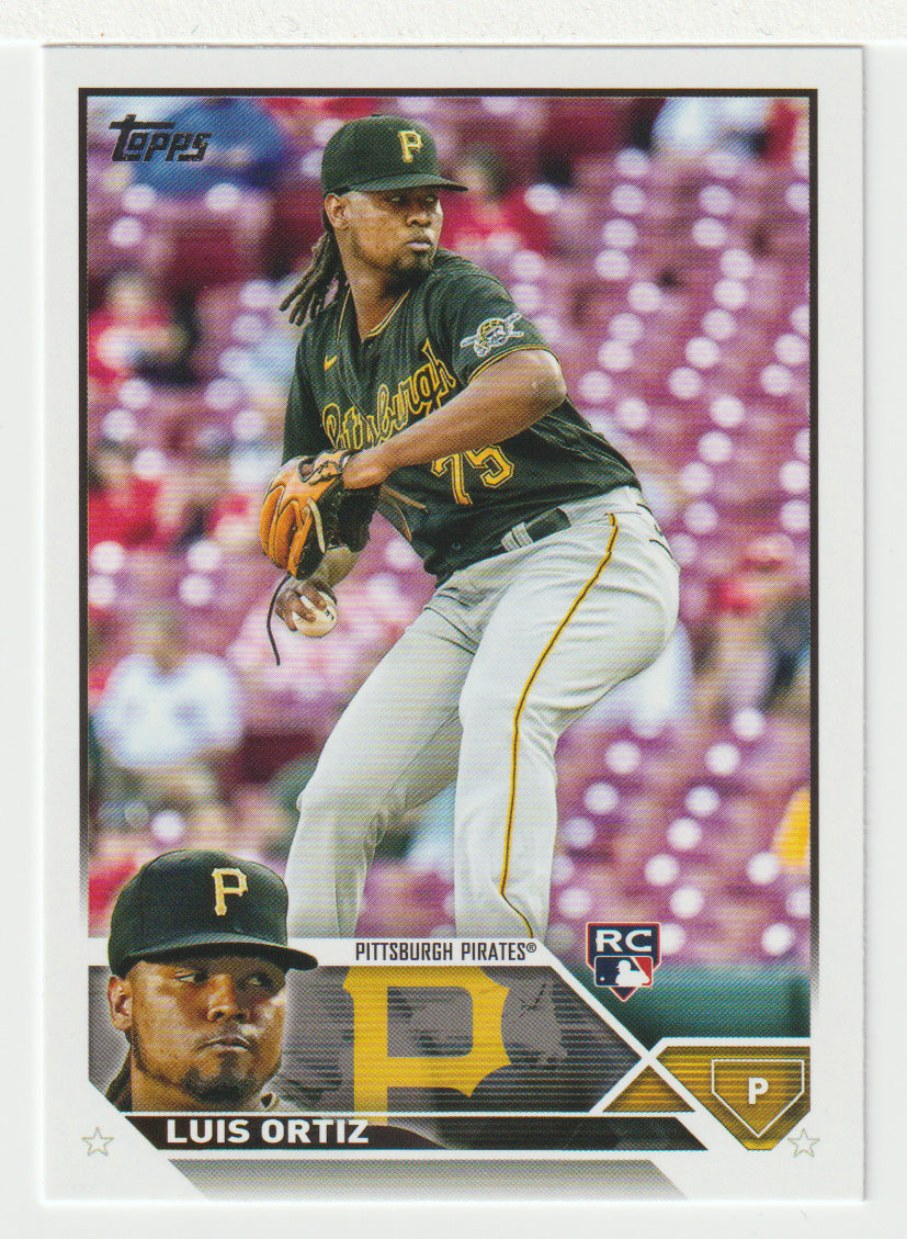Luis Ortiz RC - Pittsburgh Pirates (MLB Baseball Card) 2023 Topps # 582 Mint