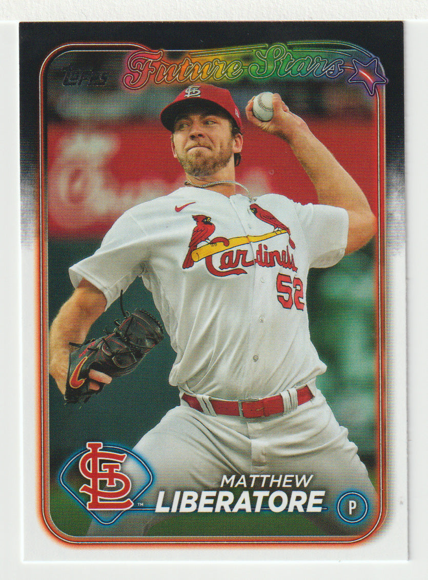Matthew Liberatore - St. Louis Cardinals - Future Stars (MLB Baseball Card) 2024 Topps # 584 Mint