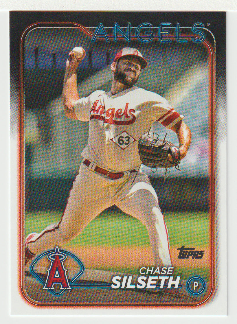 Chase Silseth - Los Angeles Angels (MLB Baseball Card) 2024 Topps # 585 Mint