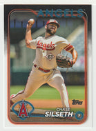 Chase Silseth - Los Angeles Angels (MLB Baseball Card) 2024 Topps # 585 Mint